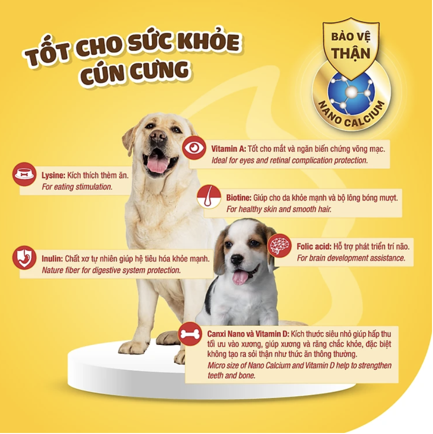 Sữa bột cho chó Predogen 110g