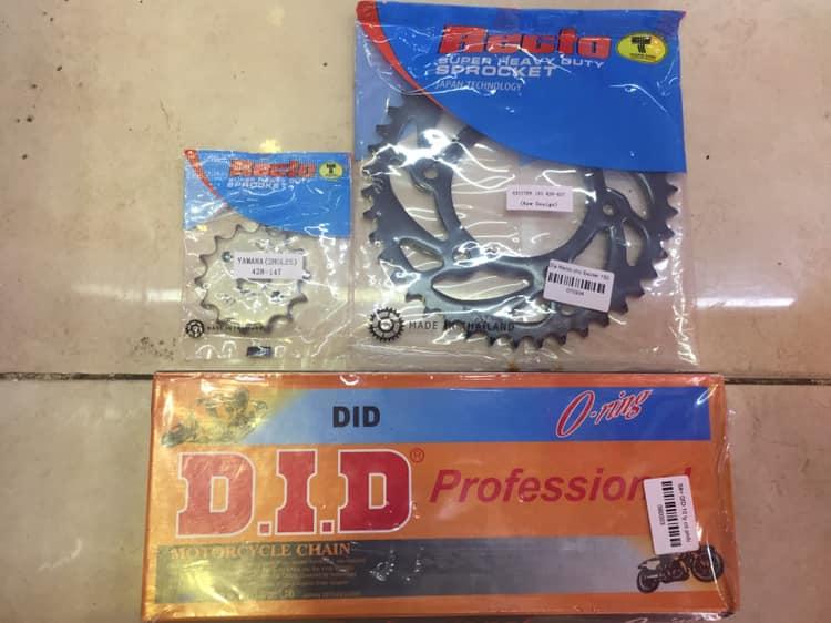 Dĩa Recto 42T cho Exciter 150