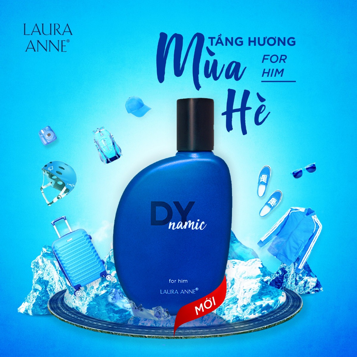 [HCM]Nước Hoa Laura Anne Dynamic For Him