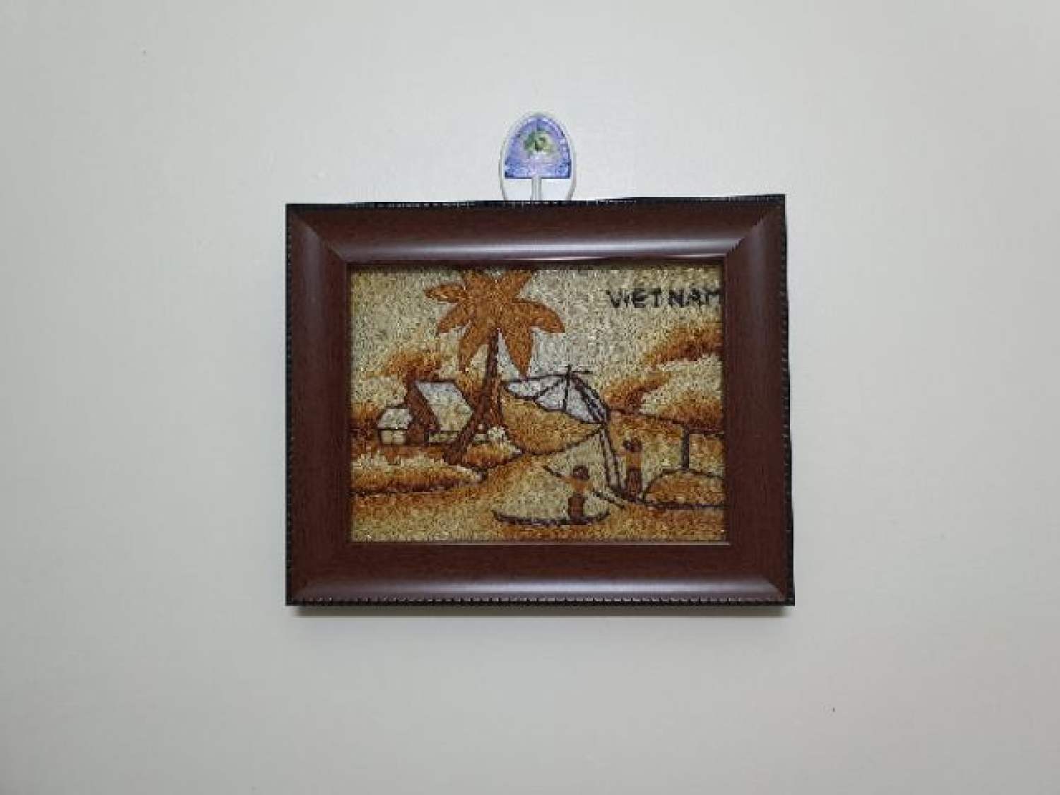 Tranh gạo lưu niệm (20cm×25cm)