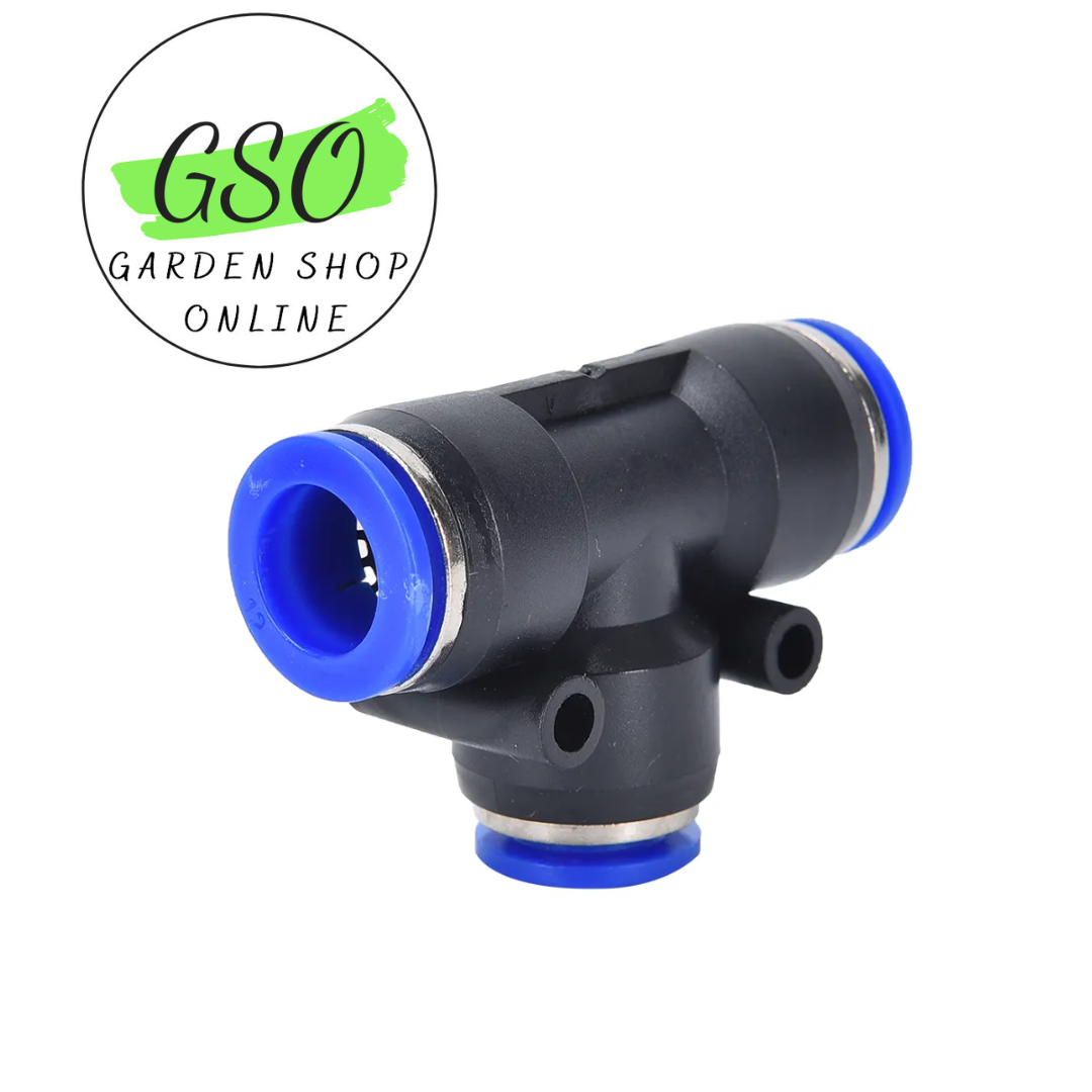 COMBO 5C Nối ống phun sương, khí nén chữ T, nối ống LDPE, PE