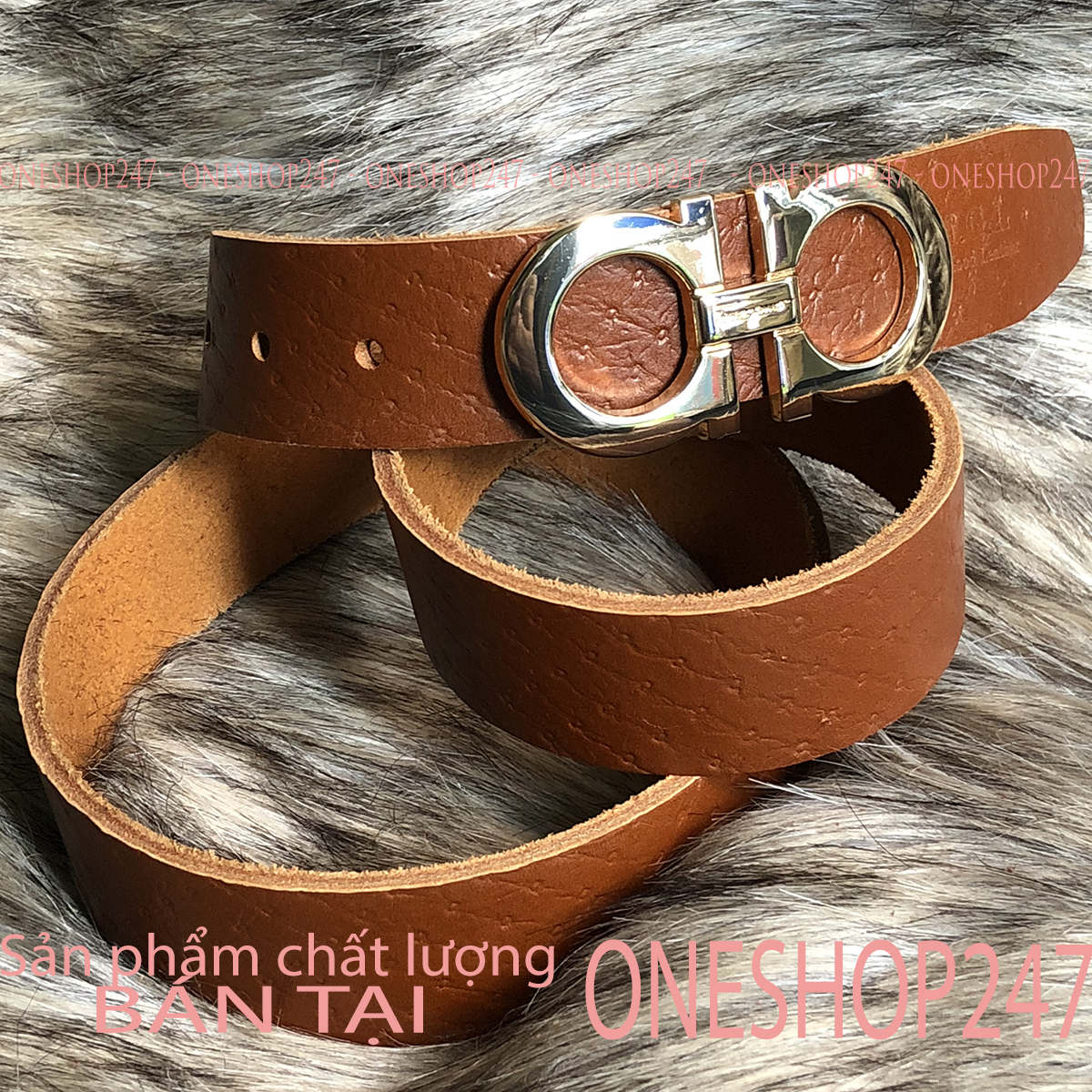Dây nịt nam da bò 1 lớp bền đẹp  DA BÒ THẬT 100%.A46TL ONESHOP247