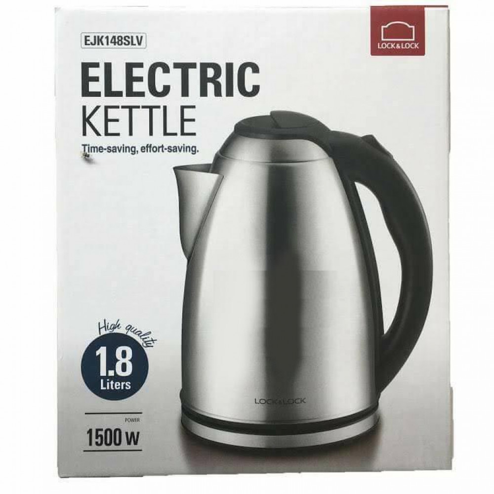 Ấm Đun Siêu Tốc Lock&Lock EJK148SLV (1.8L) - Hàng chính hãng