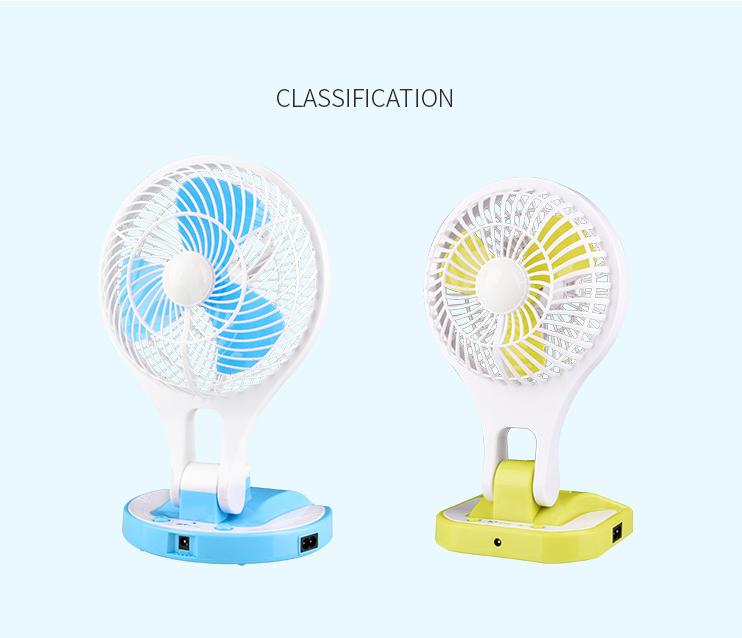 (SALE OFF 3 NGÀY) Quạt Sạc Tích Điện Mini Fan JR5580