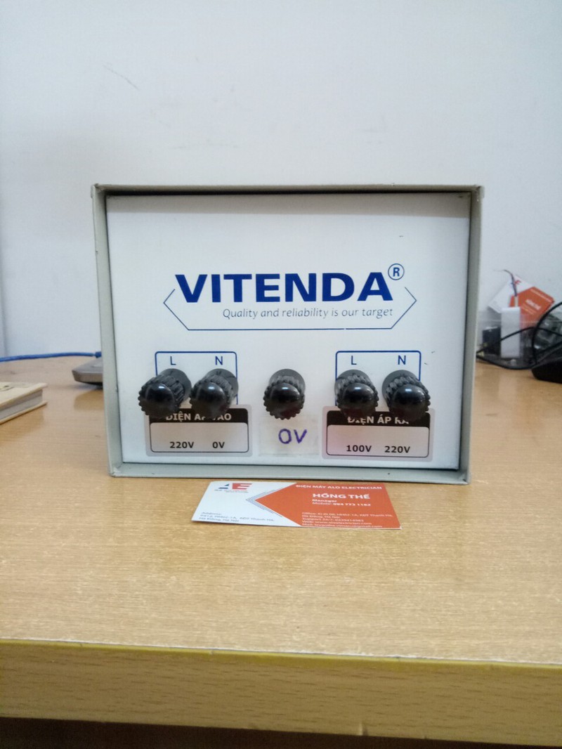 Biến áp cách ly 2000VA hàng dây đồng cao cấp