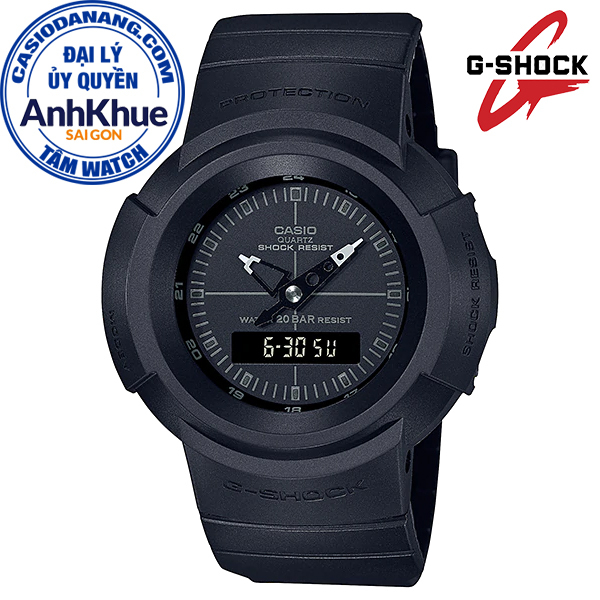 Đồng hồ nam dây nhựa Casio G-Shock chính hãng Anh Khuê AW-500BB-1EDR (47mm)