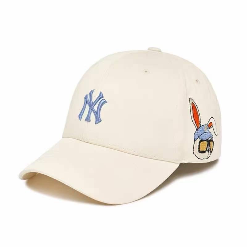 Mũ Lưỡi Trai MLB Logo Thêu Họa Tiết Thỏ
