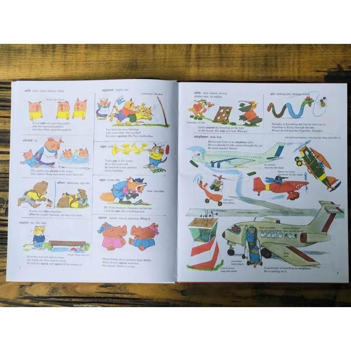 Sách Richard Scarry'S Best Dictionary Ever - Từ Điển Tiếng Anh Bằng Tranh - Nhà Sách Á Châu Books - Hình ảnh 5