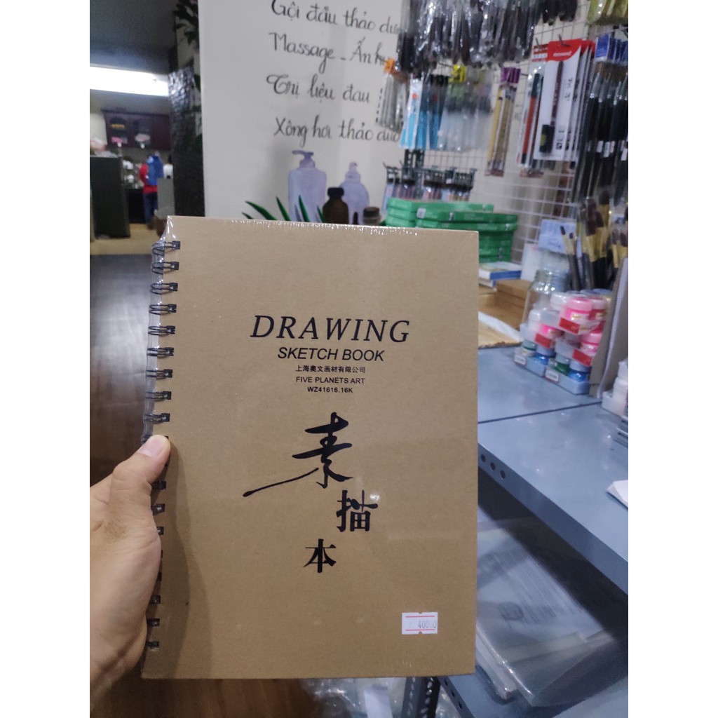 Sổ Ký Họa Drawing Sketchbook 160Gsm A3, A4