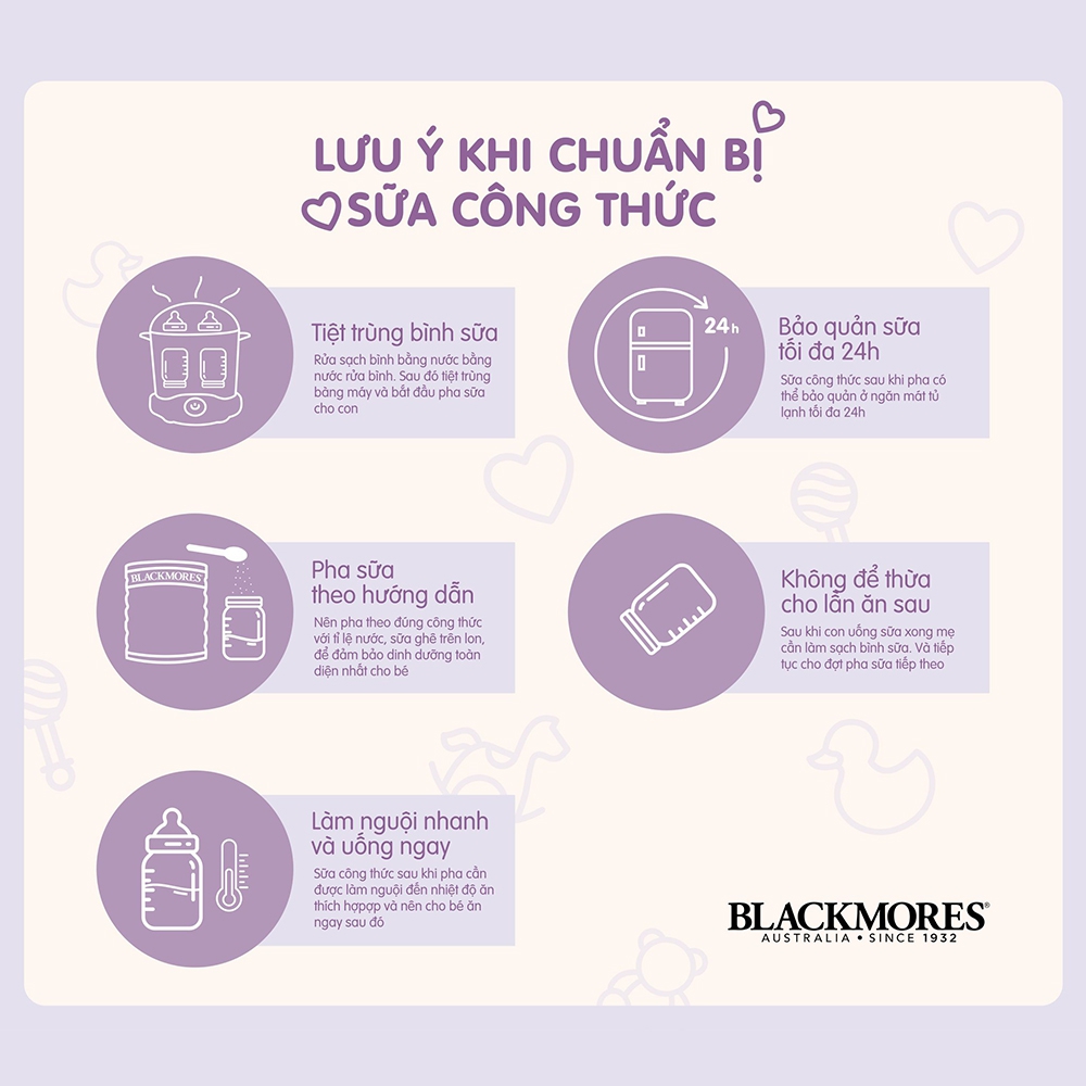 Sữa bột Blackmores số 3 (900g) có tem phụ Liên Phong