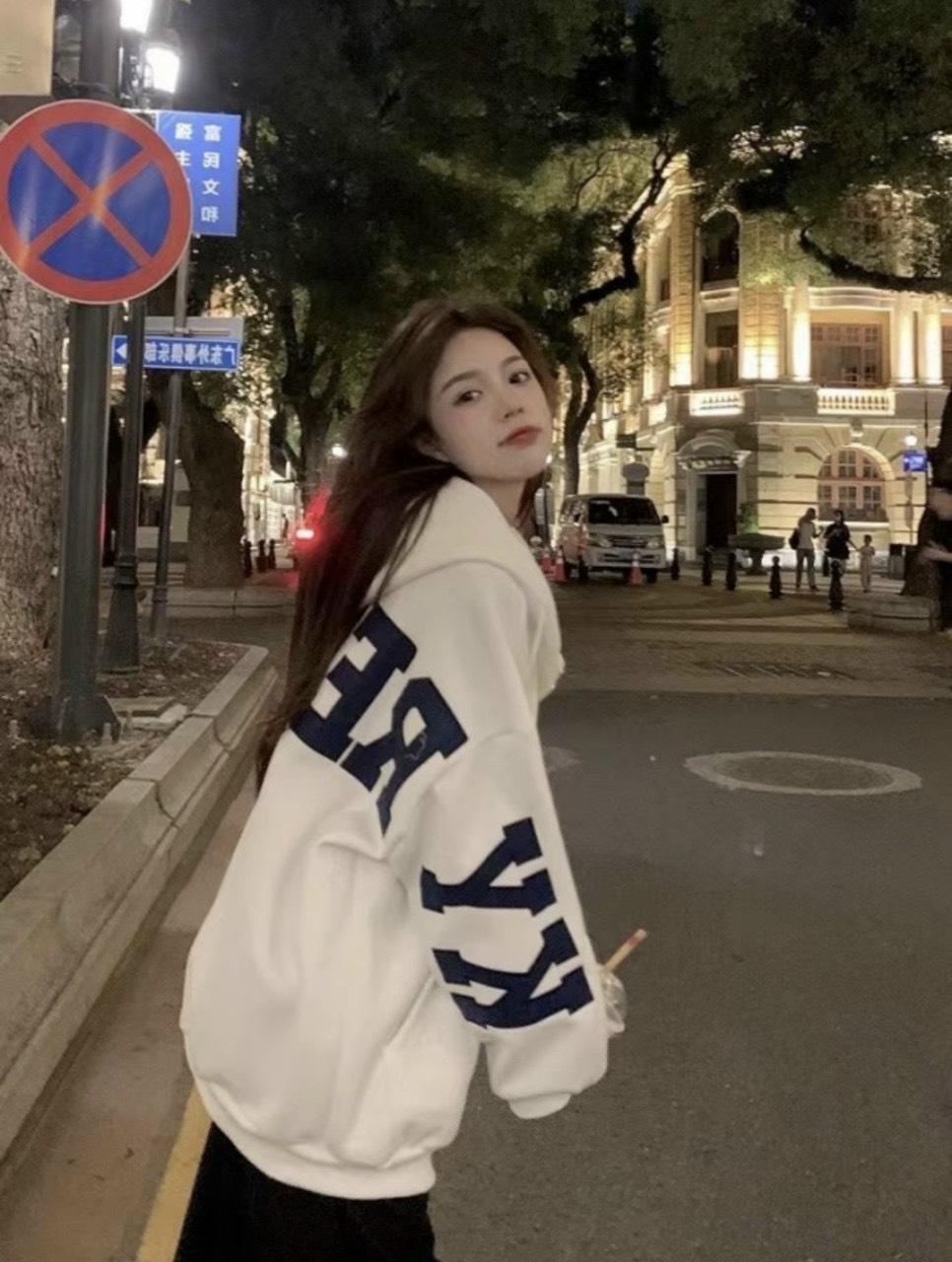Áo Khoác Nữ Chất Liệu Thun NỈ Ngoại Hoodie form rộng Khóa Dây Kéo -TP679