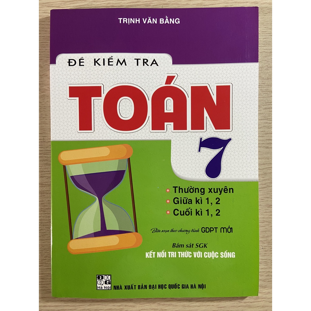 Sách - đề kiểm tra toán 7 - nhà sách học liệu