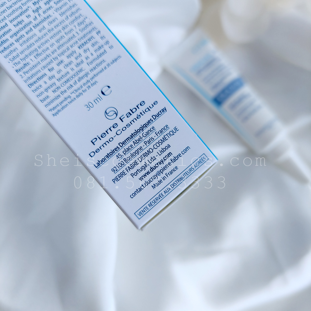 Kem dưỡng giảm mụn Ducray Keracnyl PP 30ml