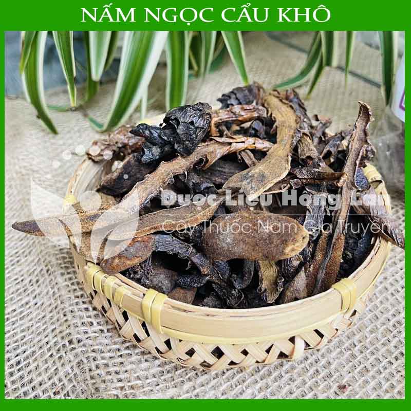 Nấm ngọc c.ẩu r.ừng khô sạch đóng gói 1kg - duoclieuhonglan