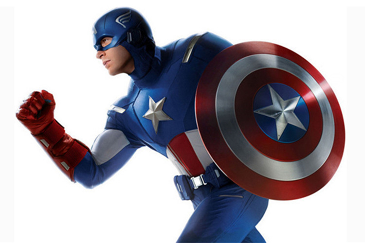 Đồ chơi Con Quay Spinner Avengers Captain - Chiến binh Mỹ