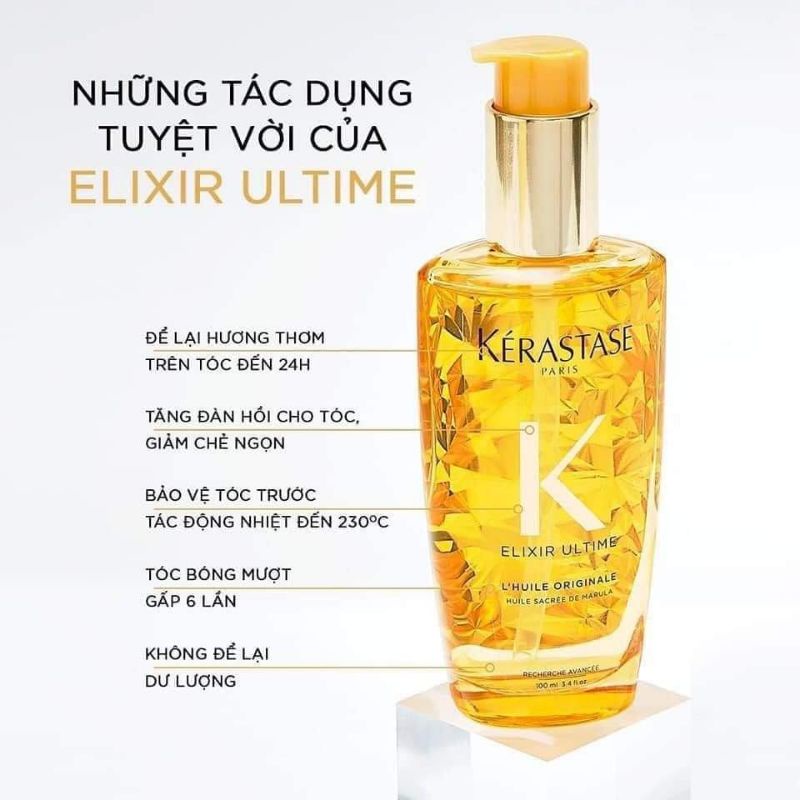 Tinh Dầu Dưỡng Tóc Kerastae 100ml