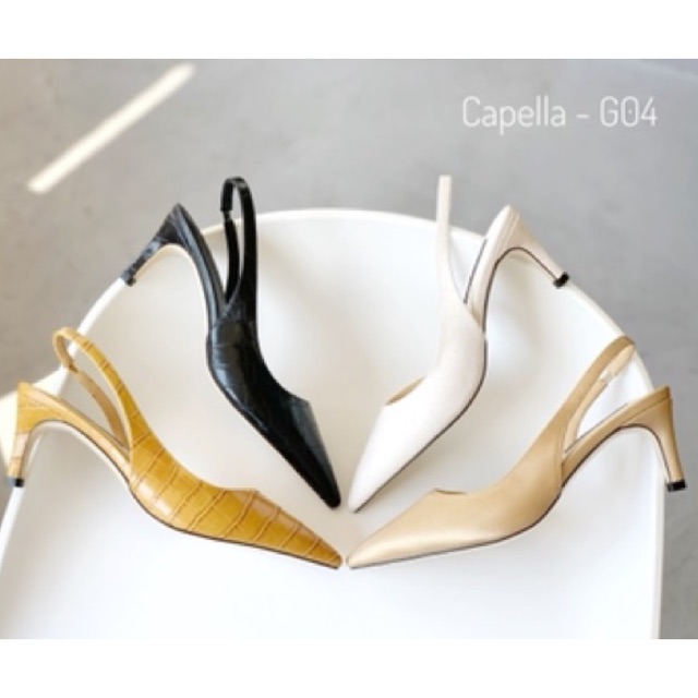 SANDAL CAPELLA SLINGBACK 5P MŨI NHỌN