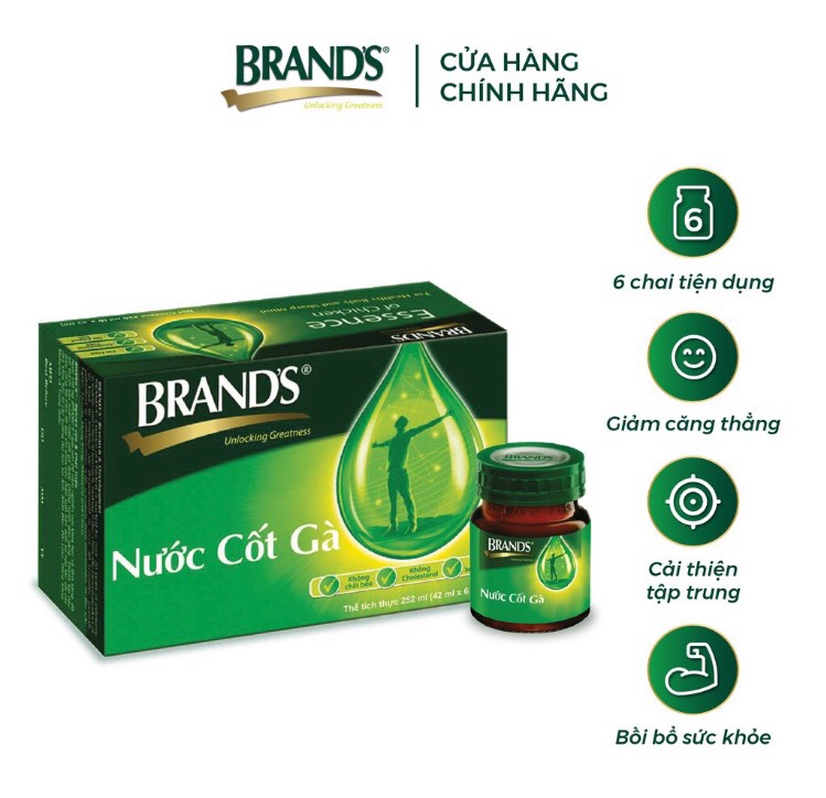Combo mua 1+1, nước cốt gà Brand's 42ml