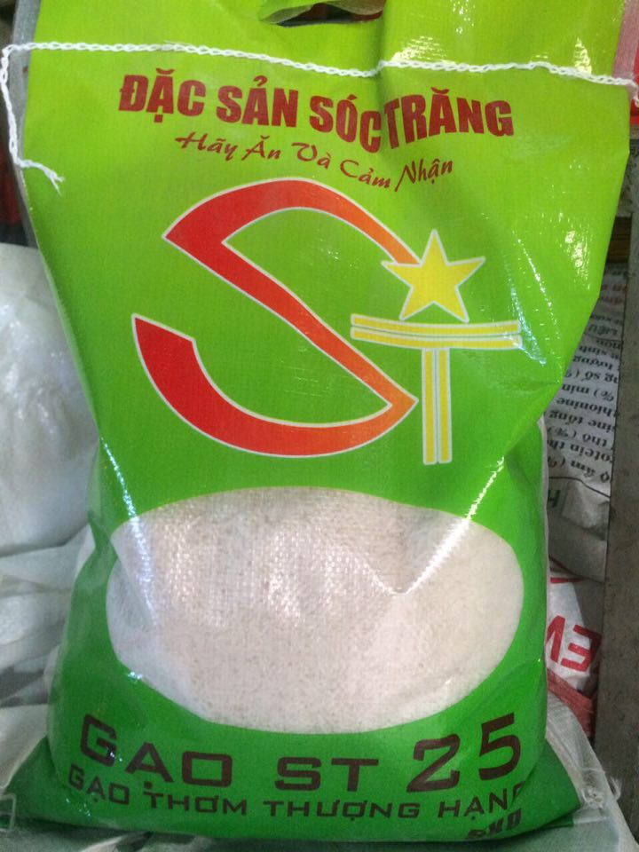 [HCM]Gạo ST 25- Túi 5 kg thượng hạng
