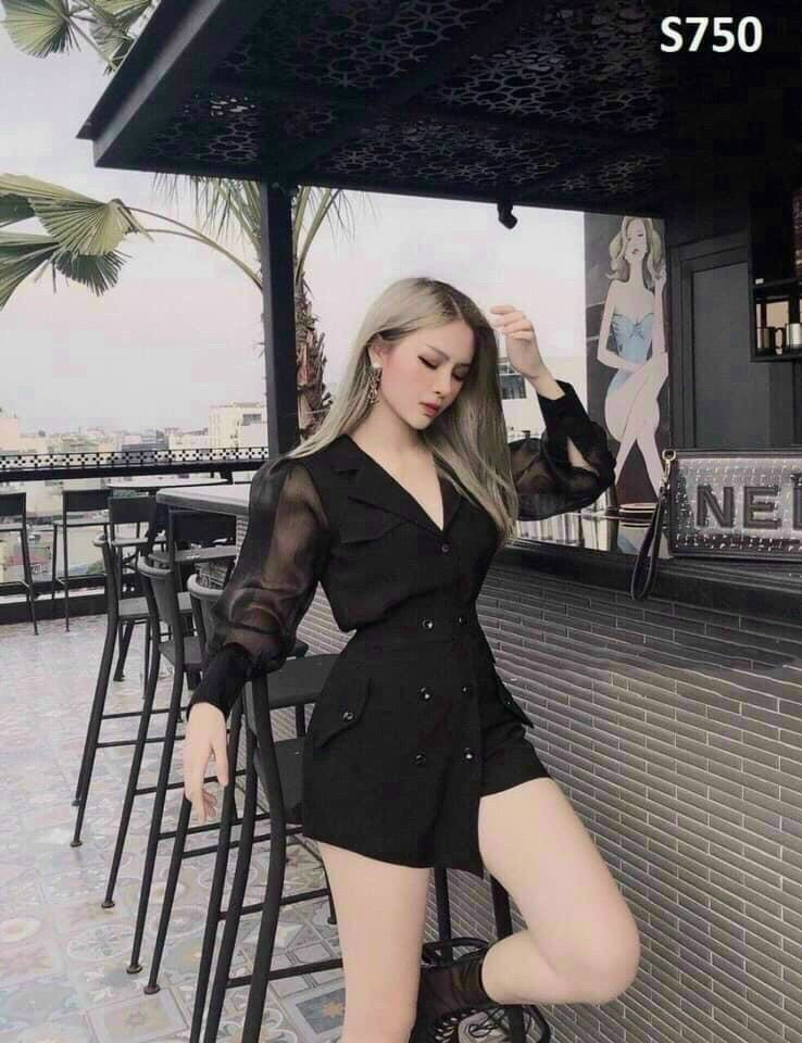 Jum Cổ Vets tay lưới Freesize 46-52kg