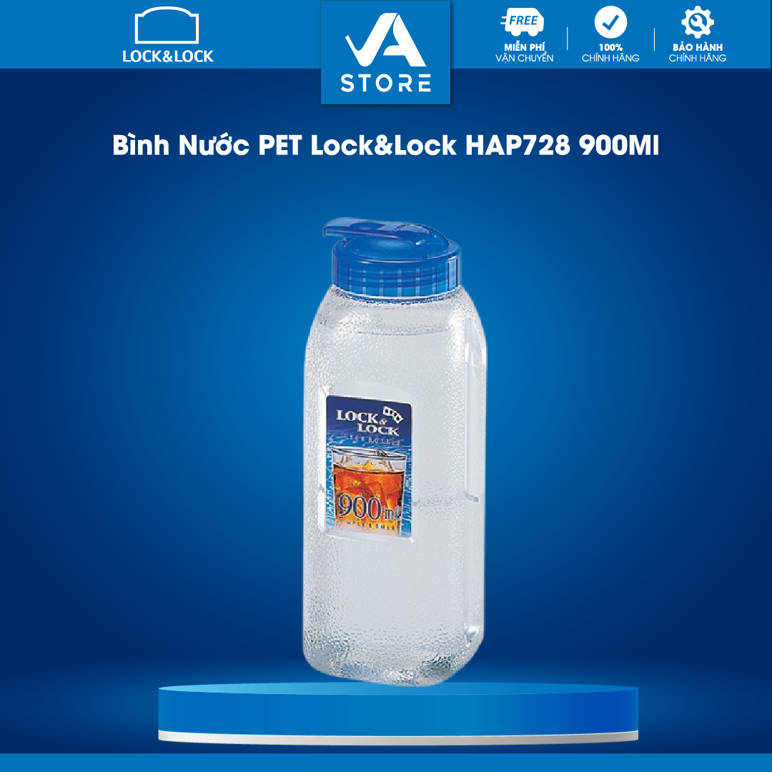 Bình nước pet lock&lock hap728 900ml