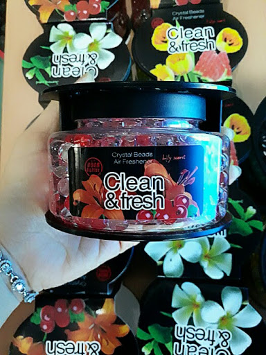 GEL THƠM KHỬ MÙI DẠNG HẠT PHA LÊ CLEAN & FRESH 160G