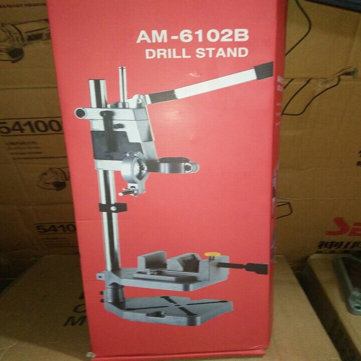 Khung Kẹp Máy khoan . Đế Khoan mini 2 tầng có ê tô
