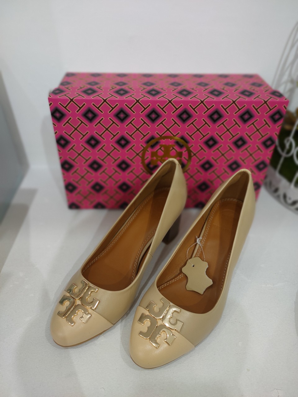 Giày Tory Burch Kira real leather, full box