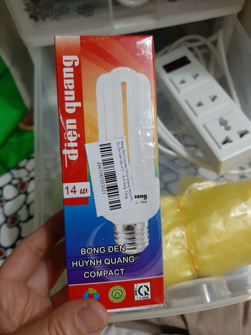 Bóng đèn compact 3U Điện Quang 14W,18W