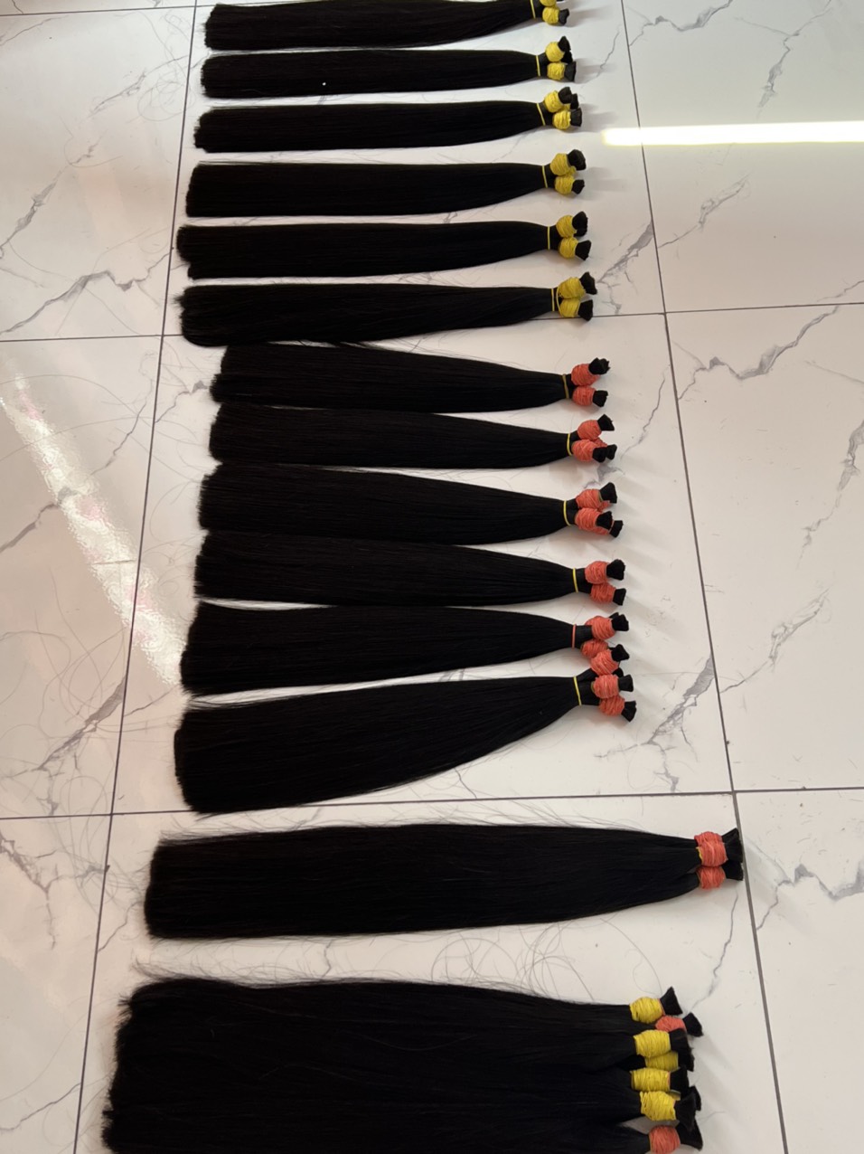 [Tóc nối 45cm 100% tóc thật]