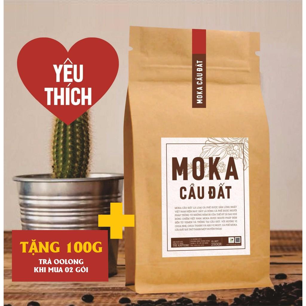 [HCM]Cà phê Moka Cầu Đất Thượng Hạng 250g - The Kaffeine Coffee