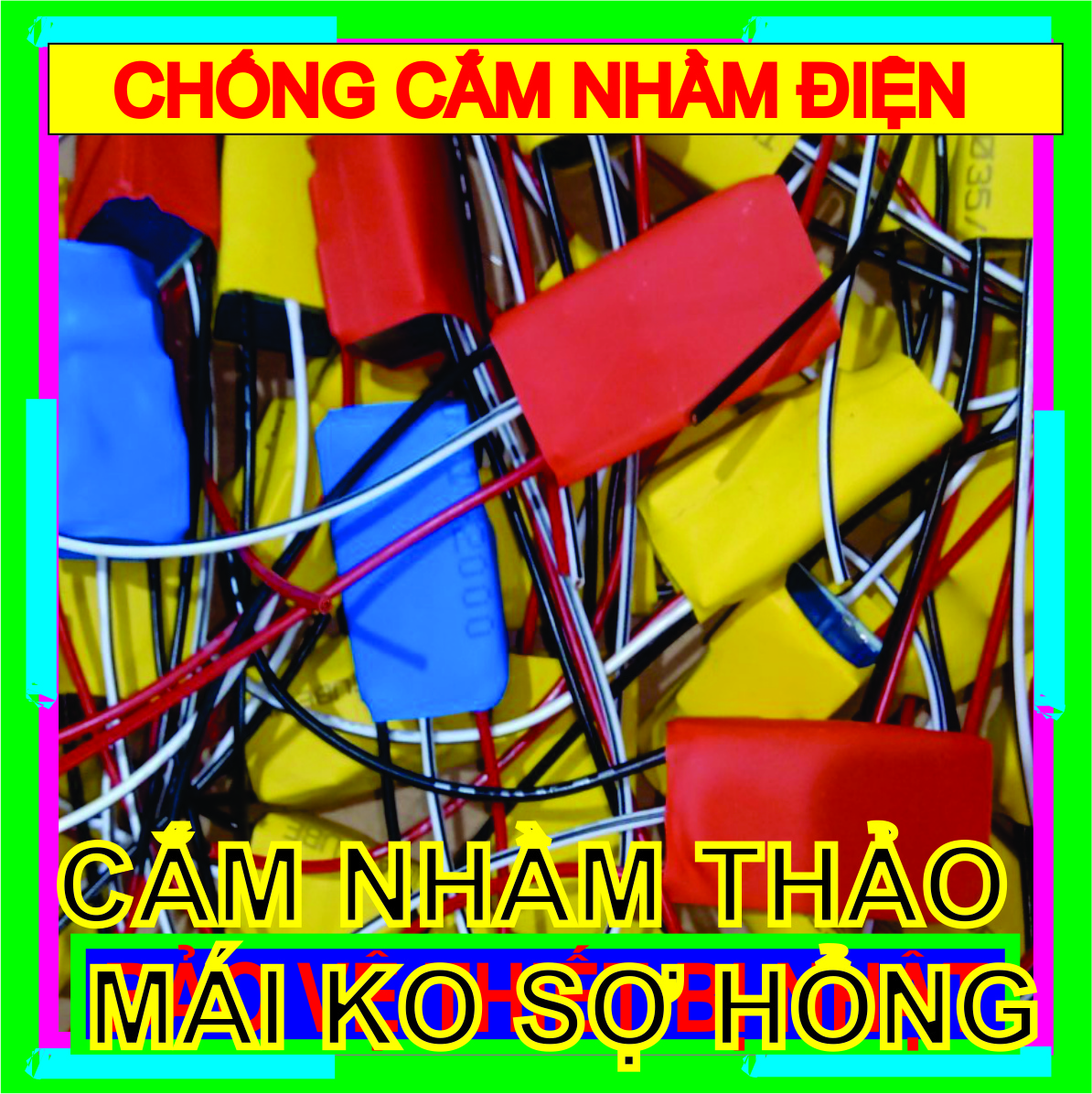 com bo 5 chống cắm nhầm điện 20a có còi báo