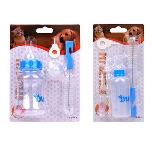 Bộ Bình Sữa Cho Chó Con & Mèo Con - Thể Tích 60ml - 150ml