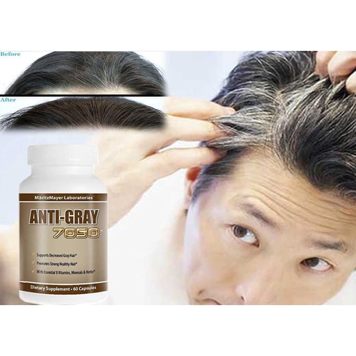 Viên Uống Tóc Bạc Anti Gray 7050 60 Viên