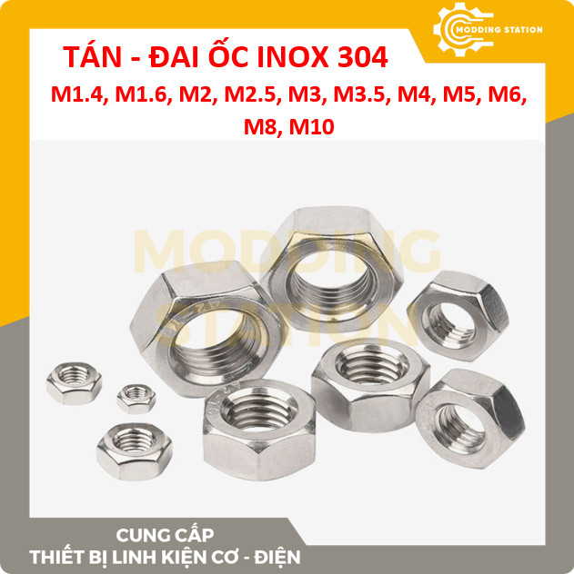Hexa Nut inox SUS 304
