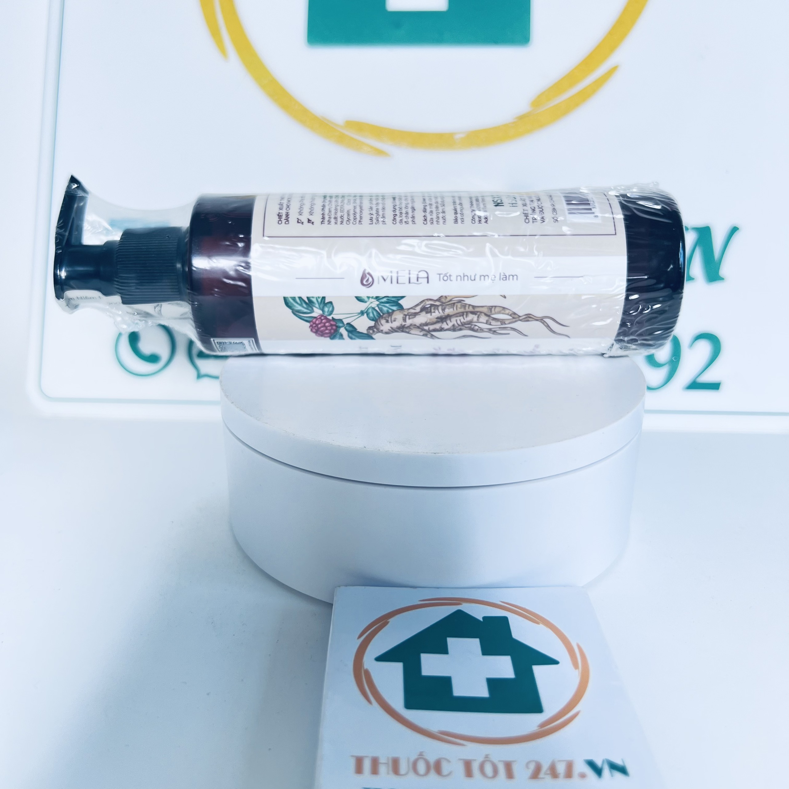 Sữa Rửa Mặt Nghệ MELA - Nhân Sâm MELA 200ml