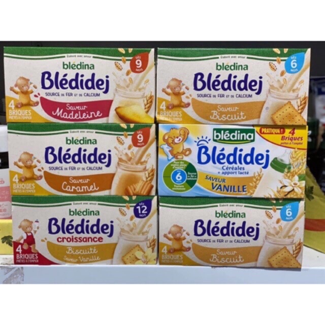 Sữa nước Bledina 6m/9m/12m hàng pháp Date 2025