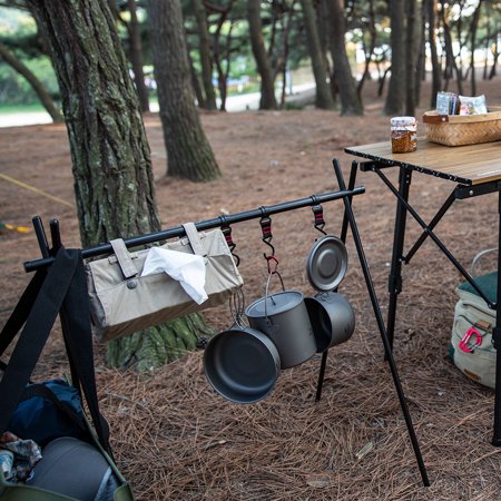 [HCM]Giá treo đồ dã ngoại Triangular Rack NatureHike NH19BJ082