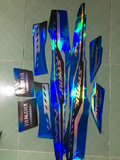 Tem sirius 110 xanh spark nano crom