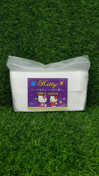 Bông tẩy trang Cotton Hello Kitty 150 miếng