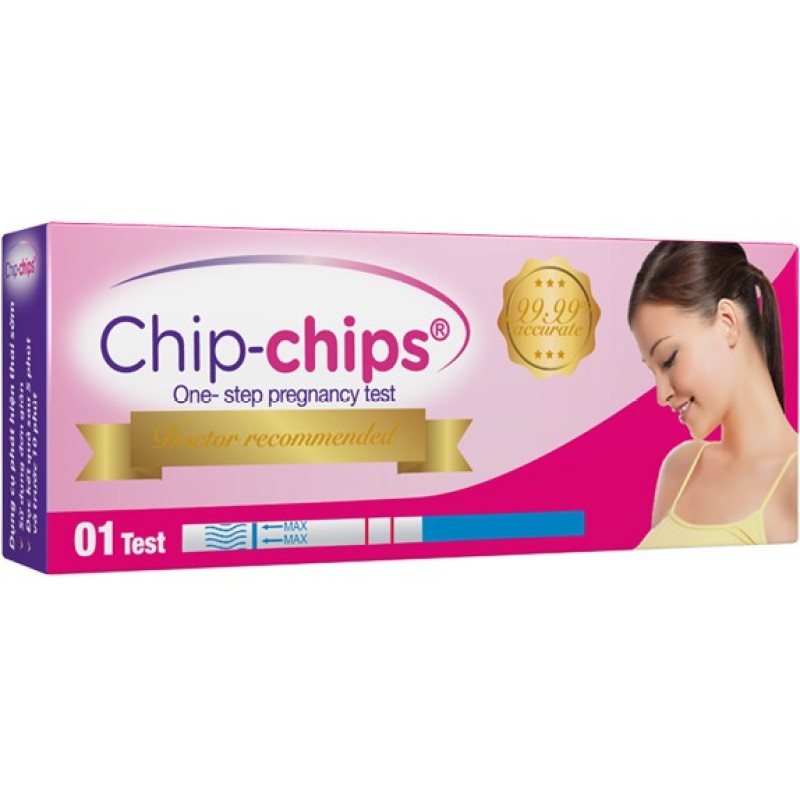 Que Thử Thai Chip-Chips( Hộp 12 Que)