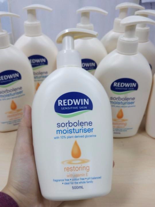 Kem dưỡng ẩm Redwin Sorbolene With Vitamin E 500ml