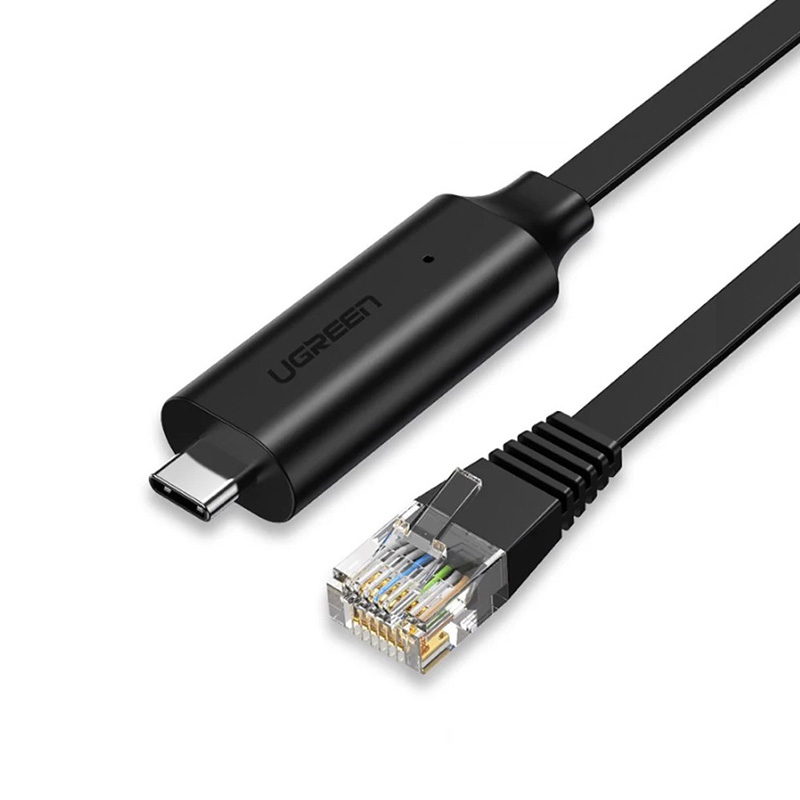 Cáp console usb type-c sang rj45 ftdi dài 1,5m ugreen 80186