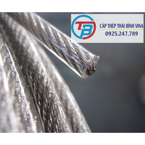 Cáp thép bọc nhựa d10mm lõi lớn 10 mét - 30 mét - 50 mét - capthepgiasi