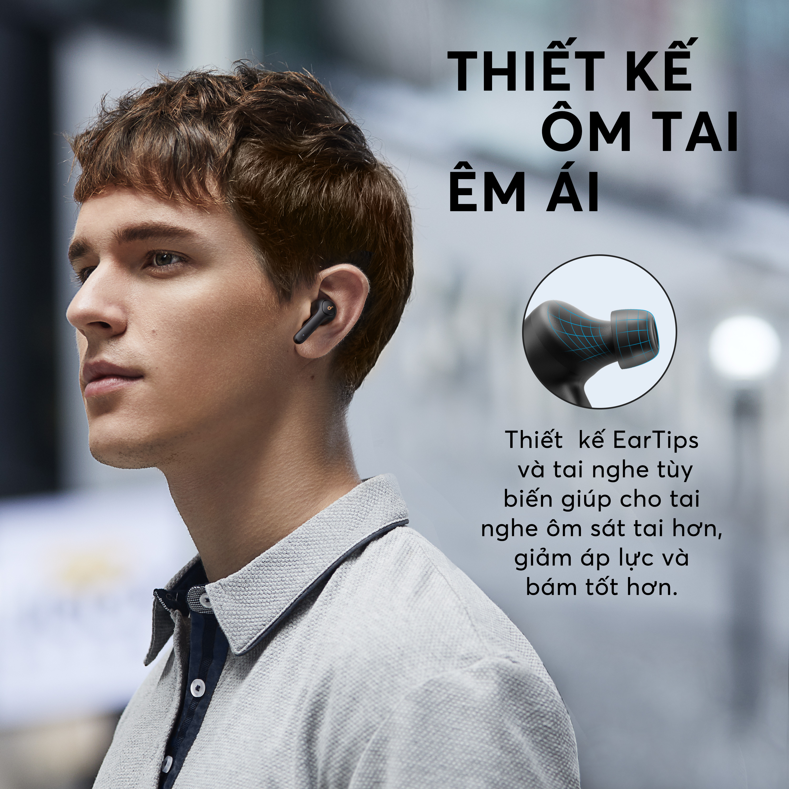 Tai Nghe Bluetooth True Wireless Anker SoundCore Life P2 A3919