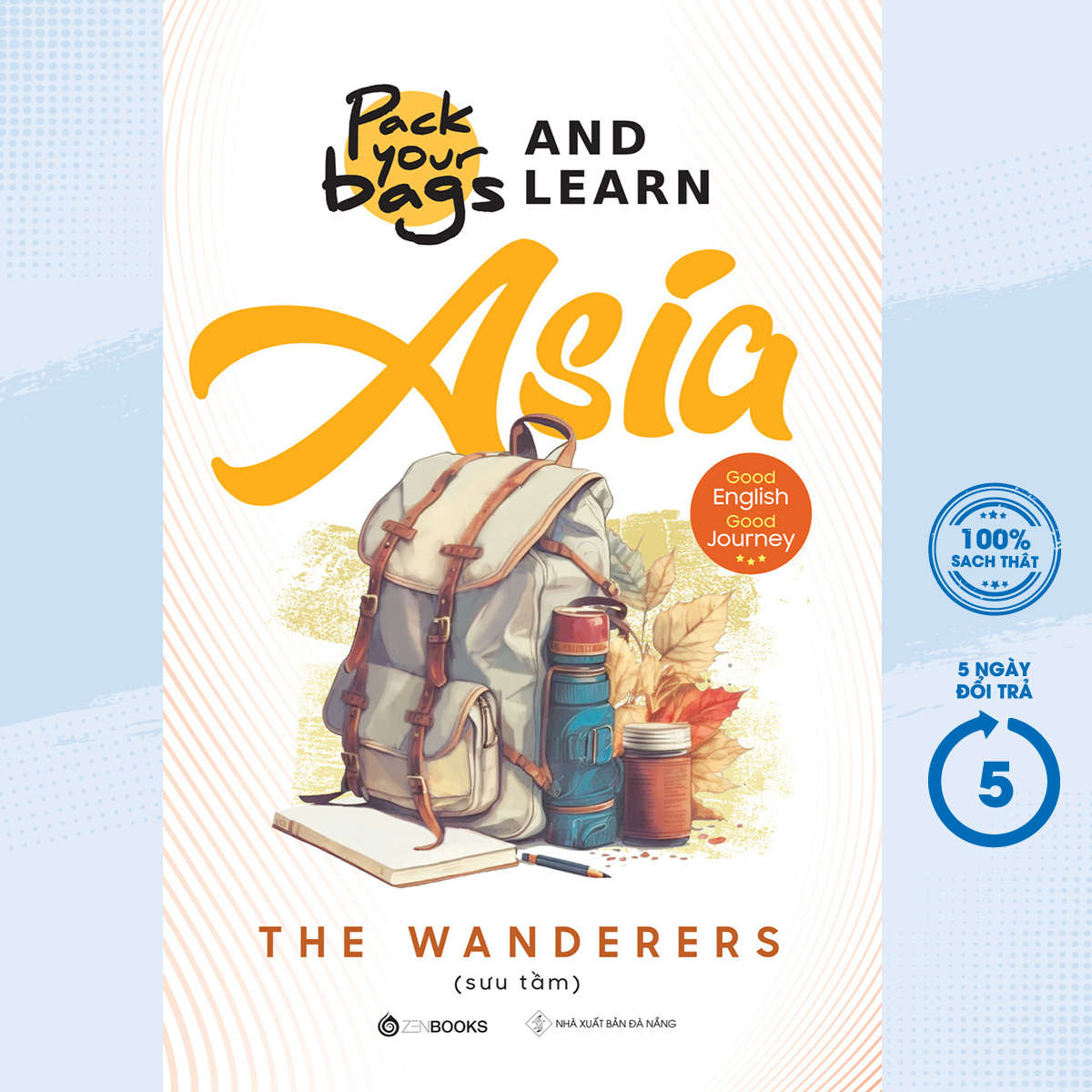 Sách - pack your bags and learn asia - newshop