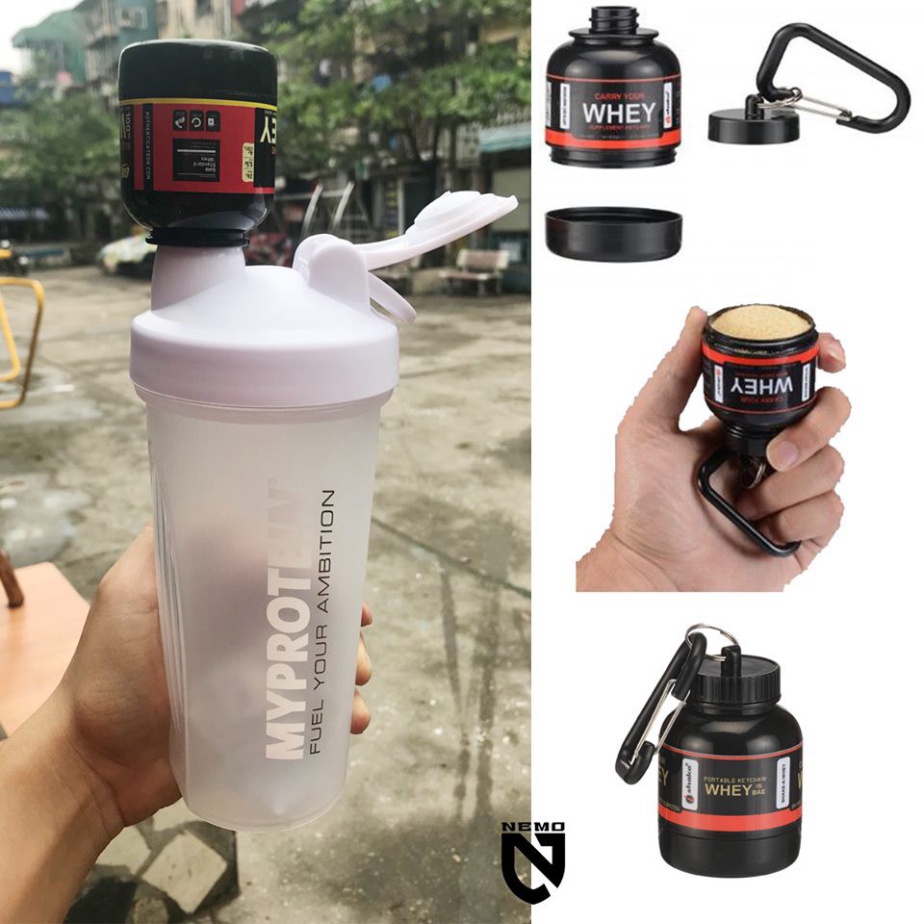 Bình Đựng Whey, Mass Mini, Ishaker - 30G