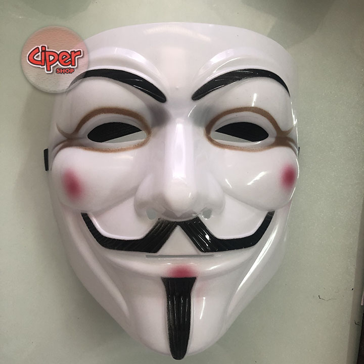 Mặt nạ hacker Anonymous có kẻ mắt