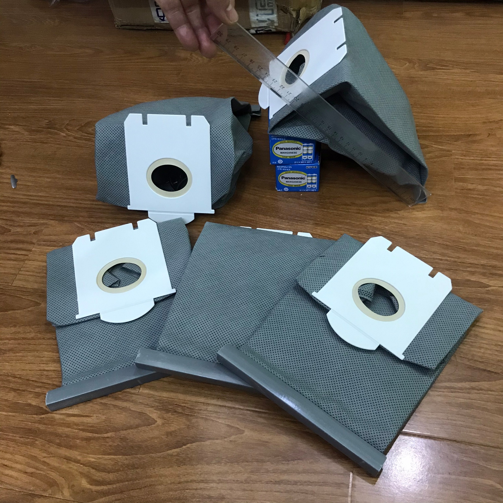 Set 5 Túi Lọc Bụi Máy Hút Bụi Philips, Túi đựng rác cho máy hút bụi Philip bằng vải không dệt chuyên dụng