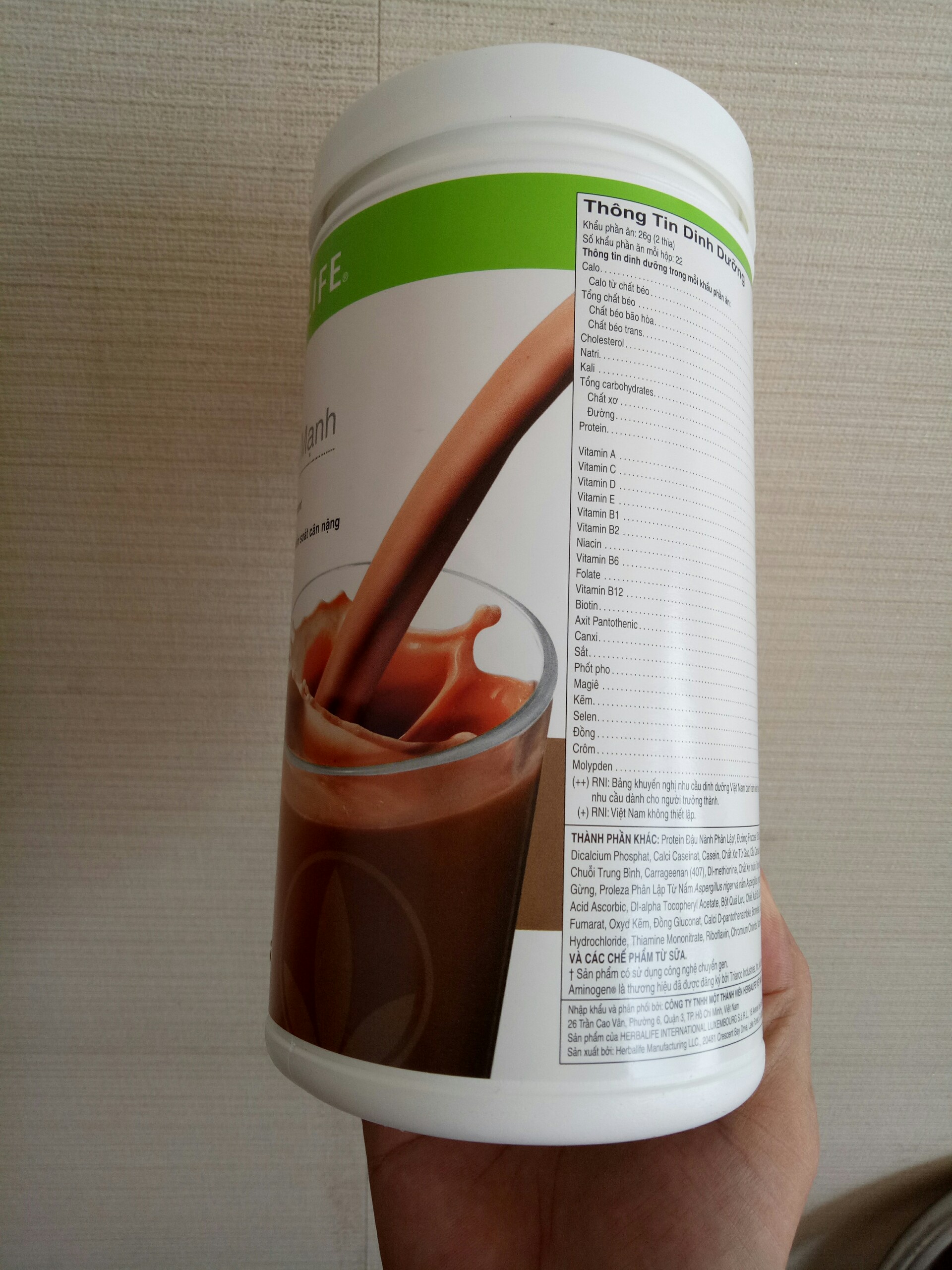 Dinh dưỡng lành mạnh socola